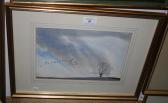 WILSON Roy,Birds in Flight in a Winter Landscape,Tooveys Auction GB 2009-08-12