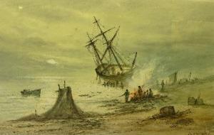 WILSON SEYMORE,Wreck at Portabello,19th Century,Shapes Auctioneers & Valuers GB 2017-08-05