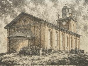 WILSON William Hardy 1881-1955,St Matthews Church, Windsor, NSW,1924,Shapiro AU 2018-06-19