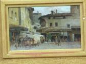 WILSON William Heath 1849-1927,Street Scene, 
Florence,Simon Chorley Art & Antiques GB 2010-11-18