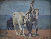 WILSON Winifred 1882-1973,THE PLOUGHMAN,Mellors & Kirk GB 2021-02-10