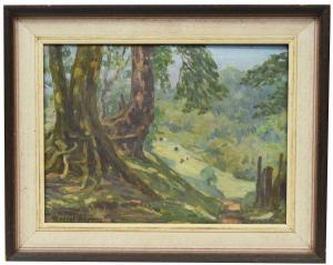 WILSON Winifred 1882-1973,View from Peakley Hill,Anderson & Garland GB 2022-08-11