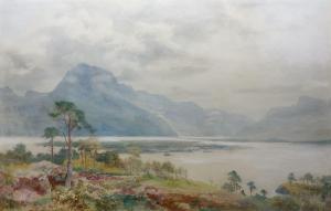 WIMBUSH Henry Bowser 1858-1943,Loch Maree from Rory Island,Duggleby Stephenson (of York) 2024-04-12