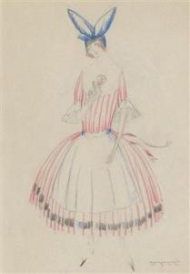 WIMMER WISGRILL Edward Josef 1882-1961,Viennese fashion,1922,Palais Dorotheum AT 2017-06-27