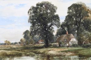 WIMPERIS Edmund Morison 1835-1900,country cottages,Burstow and Hewett GB 2023-07-20