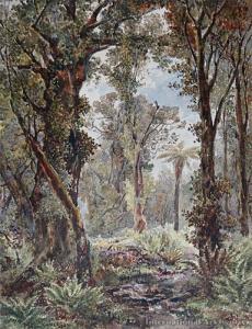 WIMPERIS Jenny 1843-1927,Untitled - Bush Scene,1882,International Art Centre NZ 2012-11-22