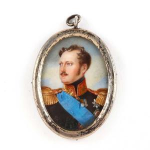 WINBERG IWAN 1825-1846,Portrait of Emperor Nicholas I,Leland Little US 2016-06-17