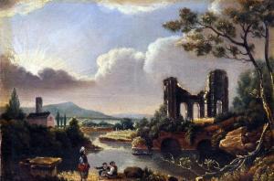 WINDER C.W 1800-1800,Classical Landscape,1880,Keys GB 2013-08-09