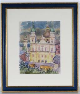 WINDISCHBAUER BEUTEL Erli 1922-2014,Salzburger Dom,1952,Palais Dorotheum AT 2018-08-02