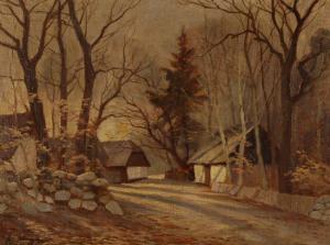 WINERSTROM Eric,A Country Lane,1937,Burstow and Hewett GB 2009-04-29