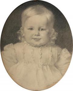 WING Adolphus 1800-1800,PORTRAIT OF A CHILD,1909,Whyte's IE 2017-07-17
