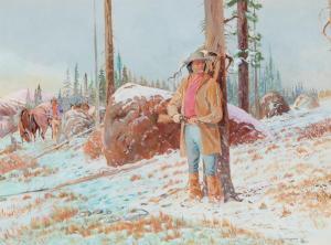 WINGATE Curtis 1926-1982,In Enemy Country,1980,Santa Fe Art Auction US 2022-05-28