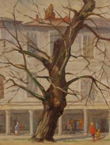 WINIFRED CLEMENT SMITH 1872-1963,view of the Pantiles,Burstow and Hewett GB 2008-11-19