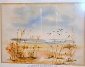 WINKLER M.G,Estuary with gulls,Wellers Auctioneers GB 2009-09-12
