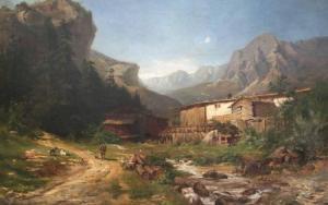 WINKLER OLOF 1843-1895,In the Mountains,Stahl DE 2018-02-24