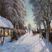 WINNERWALD Emil 1859-1934,Winter scenery,Bruun Rasmussen DK 2012-12-17