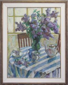 WINSLOW Helen Caudle 1916-2008,LILACS,Clark Cierlak Fine Arts US 2020-07-25