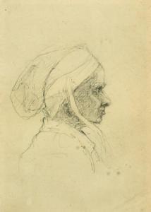 WINSLOW Henry 1874-1955,Sketch of a head,John Nicholson GB 2022-02-09