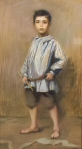 WINTER Alice Beach 1877-1970,Portrait of a Little Boy,Canterbury Auction GB 2022-04-09
