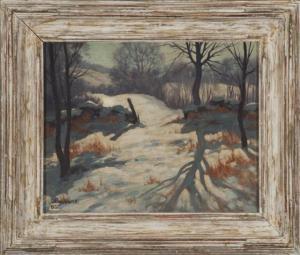 WINTER George 1810-1876,Forest landscape scene,Quinn's US 2012-06-09