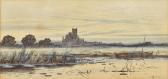 WINTER GEORGE ROBERT 1848-1906,Distant View of Ely Cathedral,Rowley Fine Art Auctioneers 2018-02-20