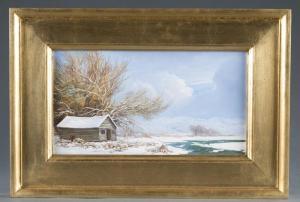 WINTER Robin 1900-1900,Winter cabin scene,Quinn & Farmer US 2017-06-03