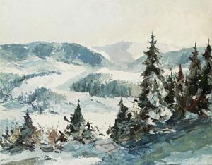 WINTER Siegfrid 1920,The Laurentian mountains,Bonhams GB 2011-12-07