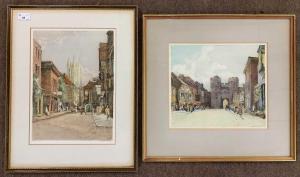 WINTER William Tatton 1855-1928,'St Margaret Street Canterbury and 'West Gate Cant,Keys 2024-01-19