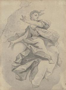 WINTERHALTER JOSEF 1743-1807,Femme drapée dans les nuées,Christie's GB 2019-03-27