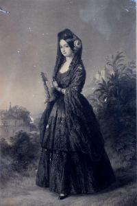 WINTERHALTER león noel,“Maria Luisa Fernanda de Borbón”,1848,Goya Subastas ES 2010-04-29