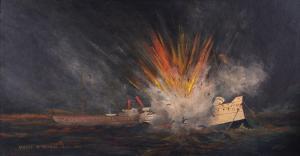 WINTERS Michael J 1943,The sinking of USS Maine at Havana,Dreweatts GB 2014-08-07