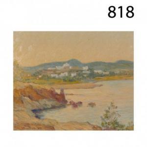 WINTHUYSEN Y LOSADA Javier 1874-1956,Paisaje costero,Lamas Bolaño ES 2018-05-30