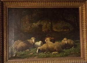 WINTZ Wilhem, Guillaume 1823-1899,les moutons,Rossini FR 2020-01-30