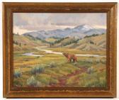 WIPFLER Katherine 1900-1900,Grizzly Along the Yellowstone,Ruggiero Associates US 2011-11-09