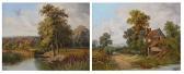 WIRK V.T,Heuvelachtig landschap,1900,Bernaerts BE 2012-09-10