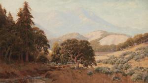 WISBY Jack 1870-1940,Redwoods, Cal. Oak,1919,John Moran Auctioneers US 2023-08-01