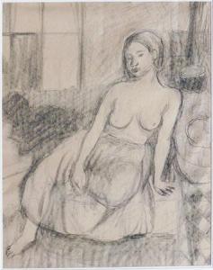 WISELBERG Fanny 1906-1986,Nude Dancer,Lando Art Auction CA 2017-02-26
