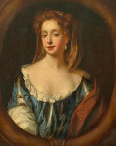 WISSING Willem,Portrait of a lady, probably Lady Elizabeth Pelham,Galerie Koller 2023-09-22