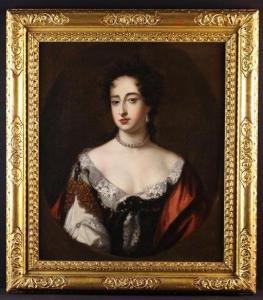 WISSING Willem 1656-1687,Portrait of Queen Mary of Modena,Wilkinson's Auctioneers GB 2019-12-01
