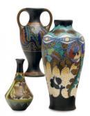WITH Erik 1900-1900,THIRTEEN DUTCH POTTERY VASES AND A BELGAIN POTTERY,Christie's GB 2007-07-10