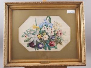 WITHERS Augusta Innes 1793-1870,still life of spring flowers,Jones and Jacob GB 2022-11-09