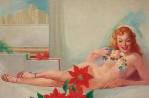 WITHERS Ted 1896-1964,Nude with Flowers,Heritage US 2012-10-13