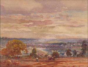 WITHERS Walter Herbert 1854-1914,Ploughing the Land,Mossgreen AU 2017-06-06