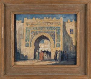 WITHERSTINE Donald Frederick 1896-1961,Moroccan Arch,1940,Eldred's US 2023-07-28