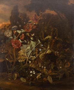 WITHOOS Mathias Calzetti 1627-1703,Still Life with Flowers and Butterflies,Desa Unicum PL 2020-10-06