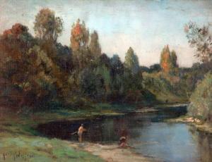 WITJENS Jacques 1881-1956,"EN LA RIBERA".,Galeria Arroyo AR 2011-10-25