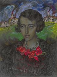 WITKIEWICZ WITKACY Stanislaw Ignacy 1885-1939,Weibliches Portrait,1938,Lempertz DE 2021-06-18
