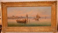 WITTE Otto 1905-1986,Venice boating Scene,Hood Bill & Sons US 2016-07-12