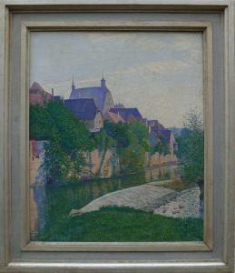 WITTEK CARL 1900-1900,Blick auf Besigheim a. Enz,1943,Geble DE 2013-07-20