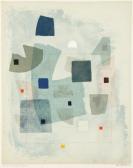 WITTEN Eugene 1920-2004,Composition bleue,Pescheteau-Badin FR 2013-06-24